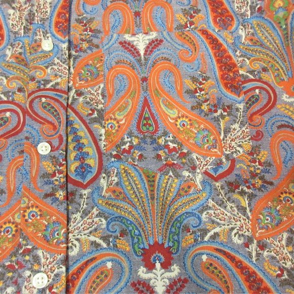 ROBERT GRAHAM REGULAR FIT 100% COTTON SHIRT - Picture 3 of 4